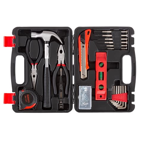 Stalwart Tool Kit - 102 Heat-Treated Pieces with Carrying Case ...