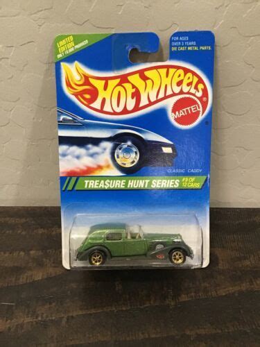 1995 Hot Wheels Treasure Hunt Classic Caddy Limited Edition - 1/10,000 ...