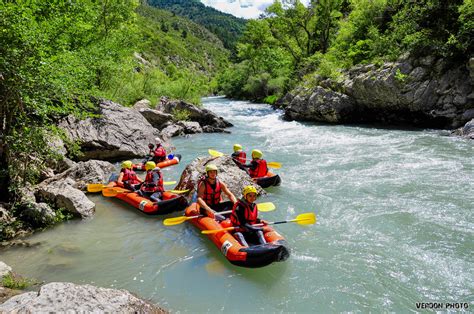 Gorges du verdon en canoe kayak ~ Sea skiff