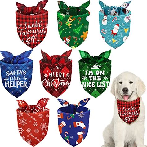 Christmas Dog Bandanas & Scarves