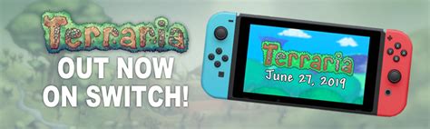 Switch - Terraria Launches Today on Nintendo Switch! | Terraria ...