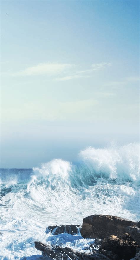 Ocean Light Blue Aesthetic Wallpapers on WallpaperDog