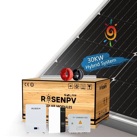 Home Battery System Rechargeable Battery 25kw 30kw Solar System New ...