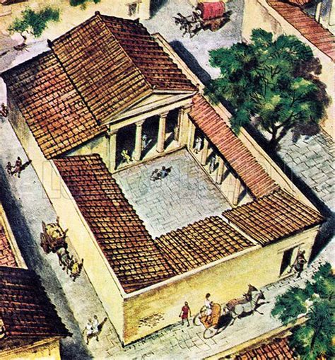 Ancient Greek Style House