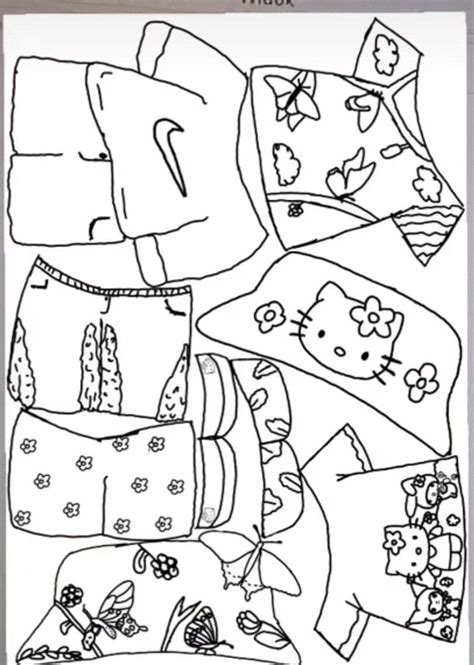 Paper Clothes for Lalafanfan Duck | WONDER DAY — Coloring pages for ...