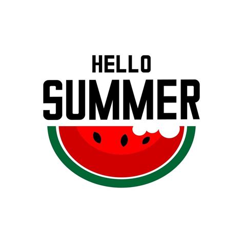 HELLO SUMMER VECTOR 7997832 Vector Art at Vecteezy