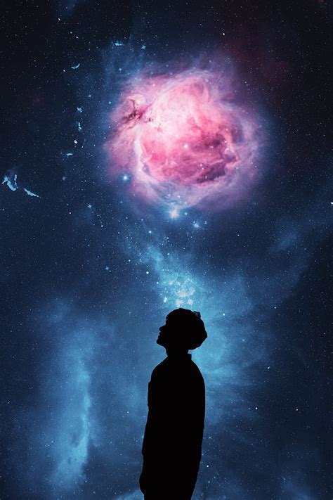 Silhouette Nebula, aesthetic, cosmos, galaxy, nebulous, night, sky ...