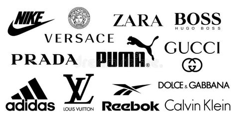 Top Most Popular Clothing Brands SVG Silhouette, Brand SVG, 46% OFF