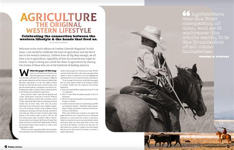 Catch the Spring Issue of Cowboy Lifestyle Magazine!