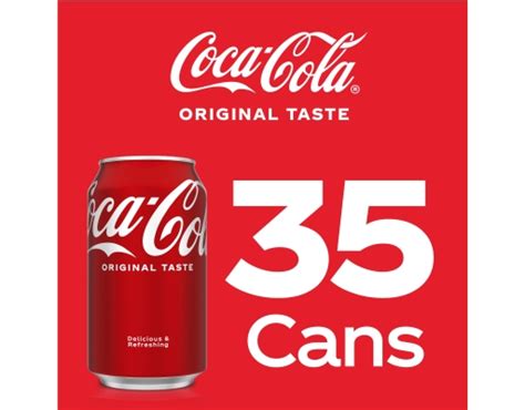 Coca Cola Soda Cans 12 Fl Oz 35 Pk