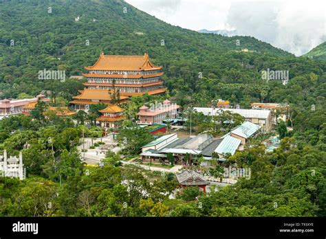 Hong Kong, China - Po Lin Monastery Stock Photo - Alamy