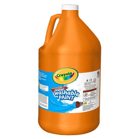 Crayola Washable Paint for Kids 128-oz. - Orange | Crayola