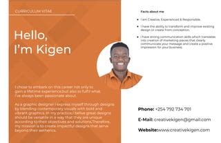 Creative Kigen Graphic Design Portfolio | PPT