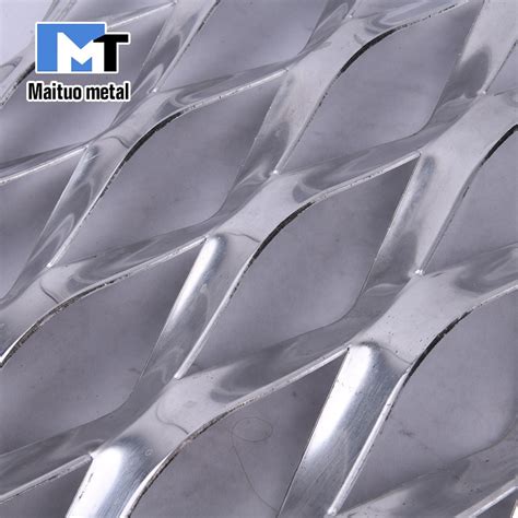 Aluminium/Galvanized Steel Expanded Metal Mesh Sheets /Roll for ...