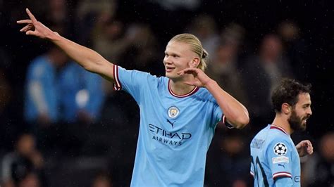 Erling Haaland reveals his favourite Man City goals after record ...