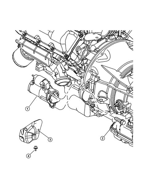 Dodge Ram 1500 Starter. Engine - 56044736AC | Mopar Parts Overstock ...