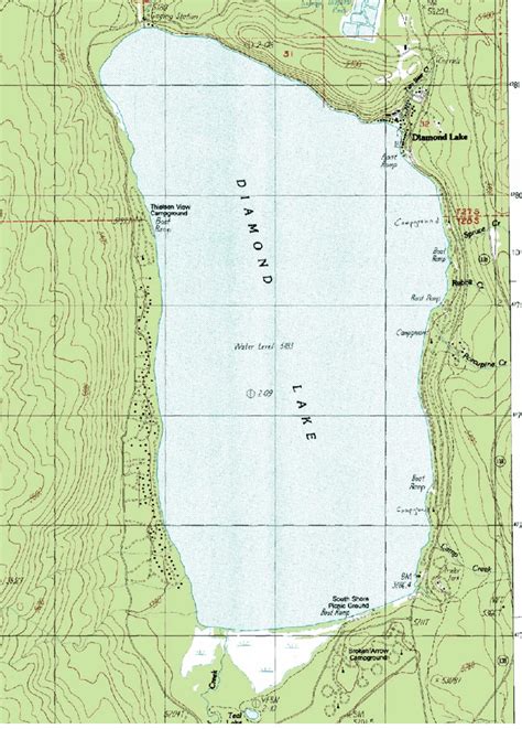 Diamond Lake Campground Oregon Map - Guenna Holly-Anne