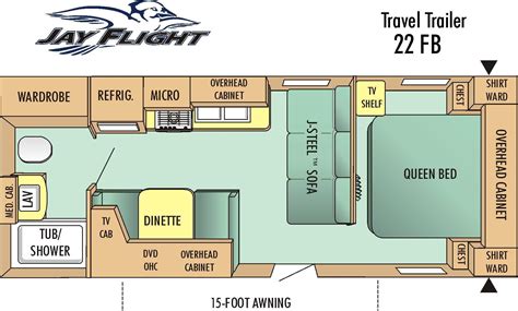 Small Camper Trailer Floor Plans - floorplans.click