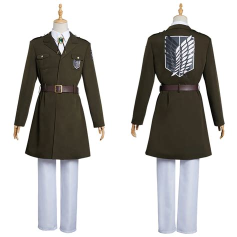 Attack On Titan The Final Season Survey Corps Uniform Cosplay Costume ...