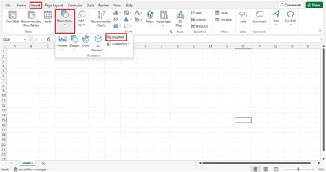 How to Use SmartArt Hierarchy in Excel - Sheetaki