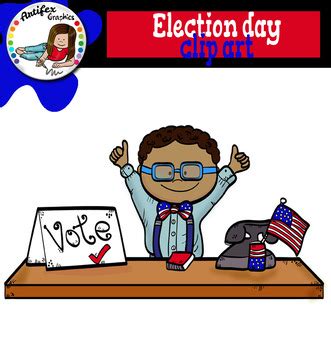 Election Day clip art. Free!! by Artifex | TPT