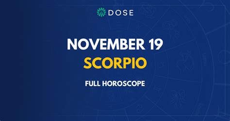 November 19 Zodiac Sign: Compatibility, Personality, Traits and More - DOSE