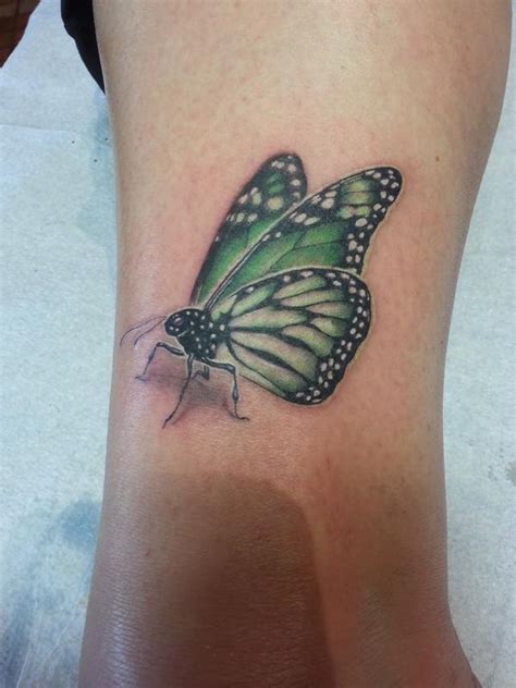 mental health awareness butterfly by Jordan Campbell: TattooNOW