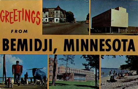 Greetings From Bemidji | Bemidji minnesota, Bemidji, Minnesota