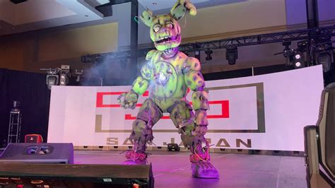 San Japan 2021 Springtrap Cosplay Contest Walk-On - YouTube