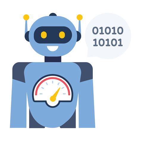 Robot Performance and Efficiency 2958456 Vector Art at Vecteezy