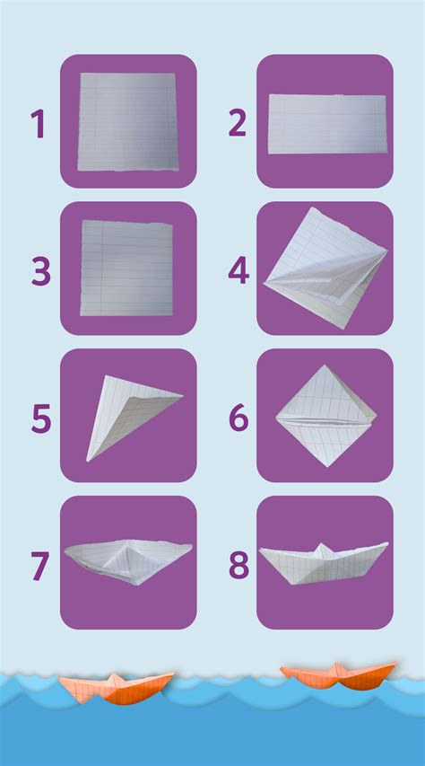 How To Make A Paper Boat Step By Step With Pictures - Infoupdate.org