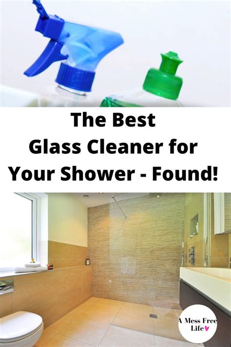 The Best Glass Cleaner for Your Shower - Found! | Best glass cleaner ...