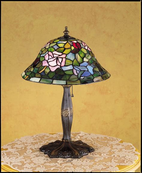 Meyda Tiffany 26321 Stained Glass / Tiffany Accent Table Lamp From The ...