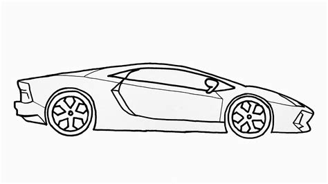 How To Draw A Sports Car Step By Step Easy - Infoupdate.org