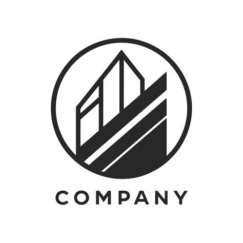 Minimalist company logo template | Premium AI-generated vector