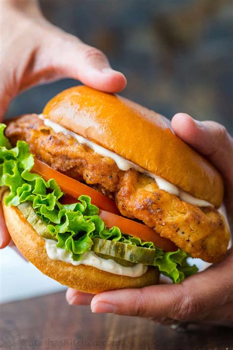 crispy chicken sandwich recipes - setkab.com