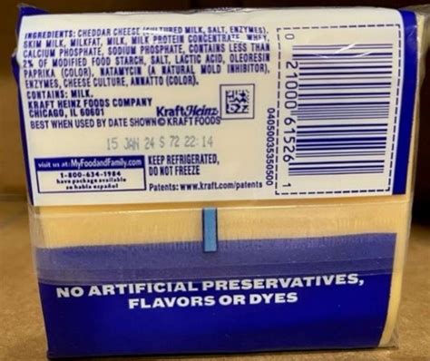 Kraft recall: American cheese slices recalled due to possible choking ...