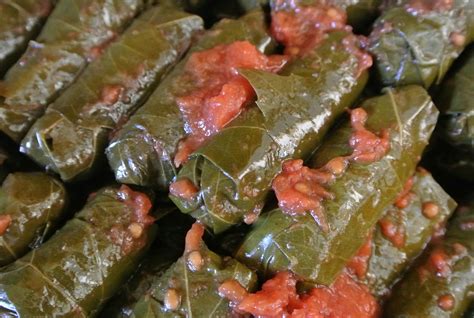 Lebanese Stuffed Grape Leaves