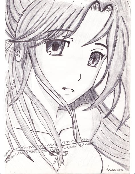 Pencil anime Girl ( Mark Crilley fanart) by LianaVisan on DeviantArt