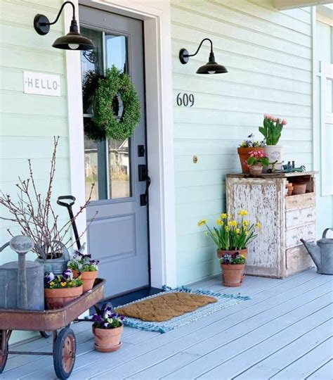 Rustic Front Porch Lighting Ideas - Soul & Lane