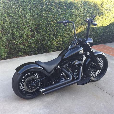 harley davidson softail custom bobber - Jerrie Barden