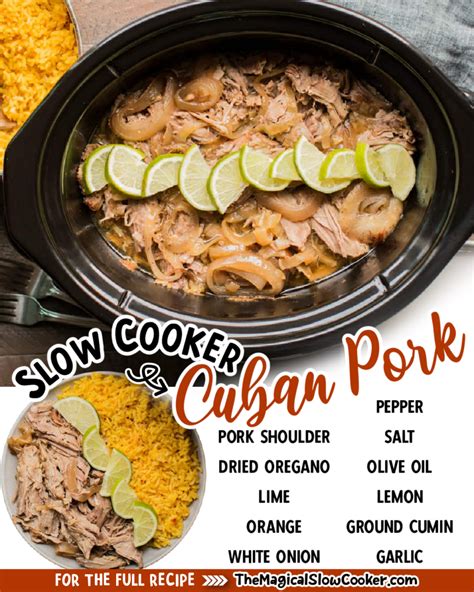 Slow Cooker Cuban Mojo Pork - The Magical Slow Cooker