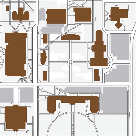 MSU Campus Map Printable