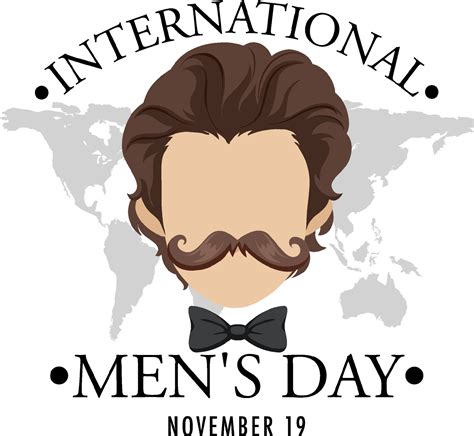 International Mens Day Poster Design 12668439 Vector Art at Vecteezy