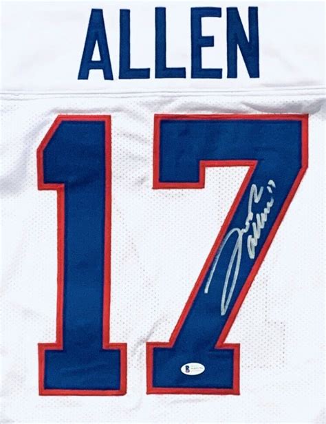 Josh Allen Signed Jersey (Beckett) | Pristine Auction