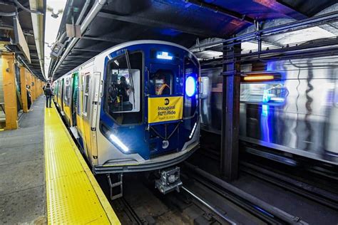 The First New R211 Subway Cars Rolled Onto The Tracks Today