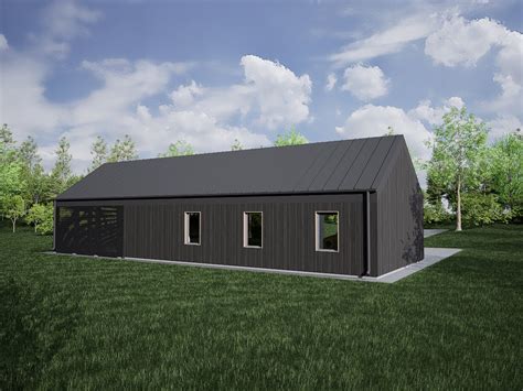 Modern Garage Plan Shed Plan Storage Garden House Loft - Etsy