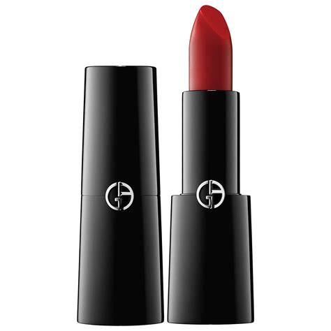 Giorgio Armani Rouge D'Armani Lipstick Velvet Red 400 | Glambot.com ...