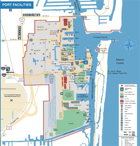 Fort Lauderdale Airport Terminal Map