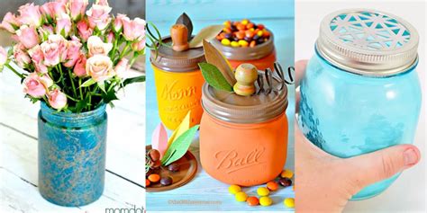 31 Mason Jar Crafts You Can Make In Under an Hour - DIY Joy